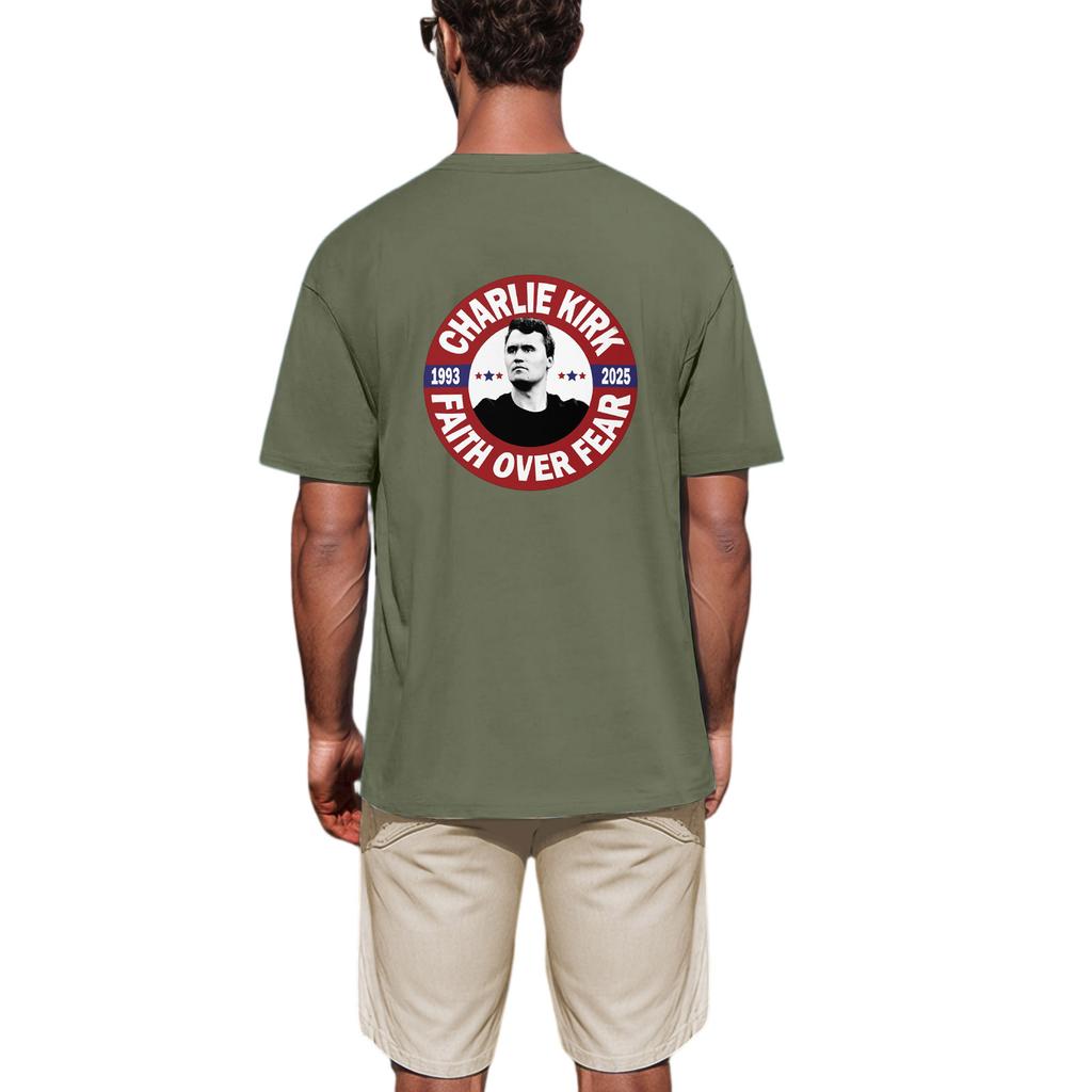 T-shirt alla moda da uomo, abbigliamento casual da strada a maniche corte