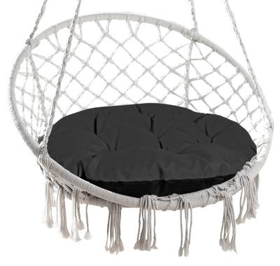 Gartenkissen 65 cm für Hängesessel Storchennest wasserdicht schwarz
