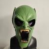 Green Demon Mask Latex Green Villain Mask Spider-Man No Way Home Marvel Villain Face Mask Green Goblin