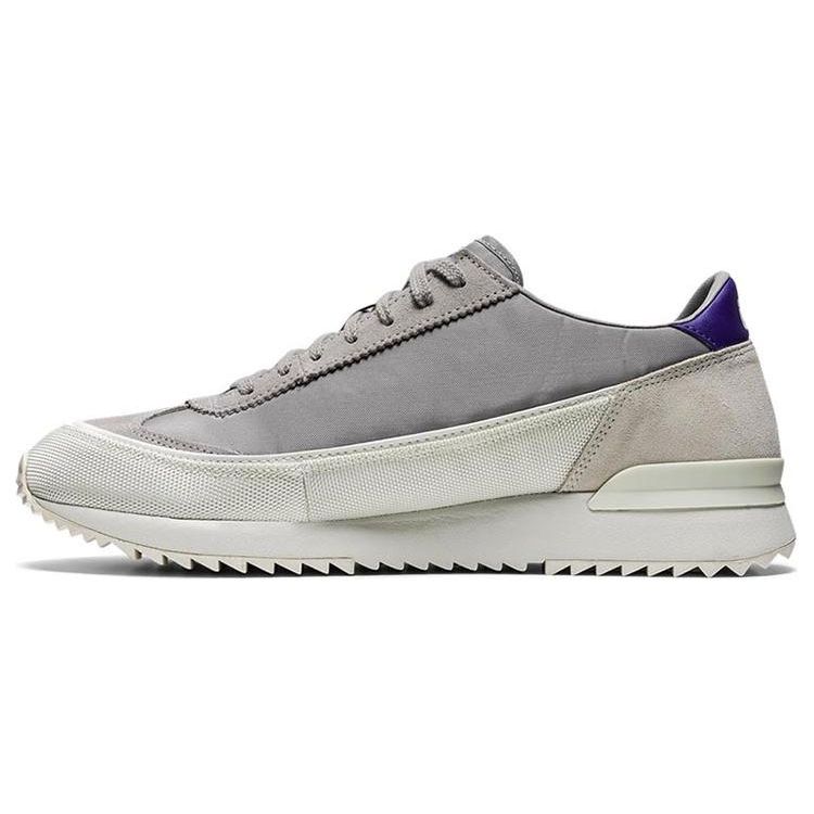 ONITSUKA TIGER Hsinti Comfortable Versatile Shock Absorbing Non-Slip Durable Low-Top Casual Shoes Unisex Casual Shoes Gray Purple 1183A387-250
