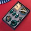 National Tide Ceramic Tea Set with Drainage Tray