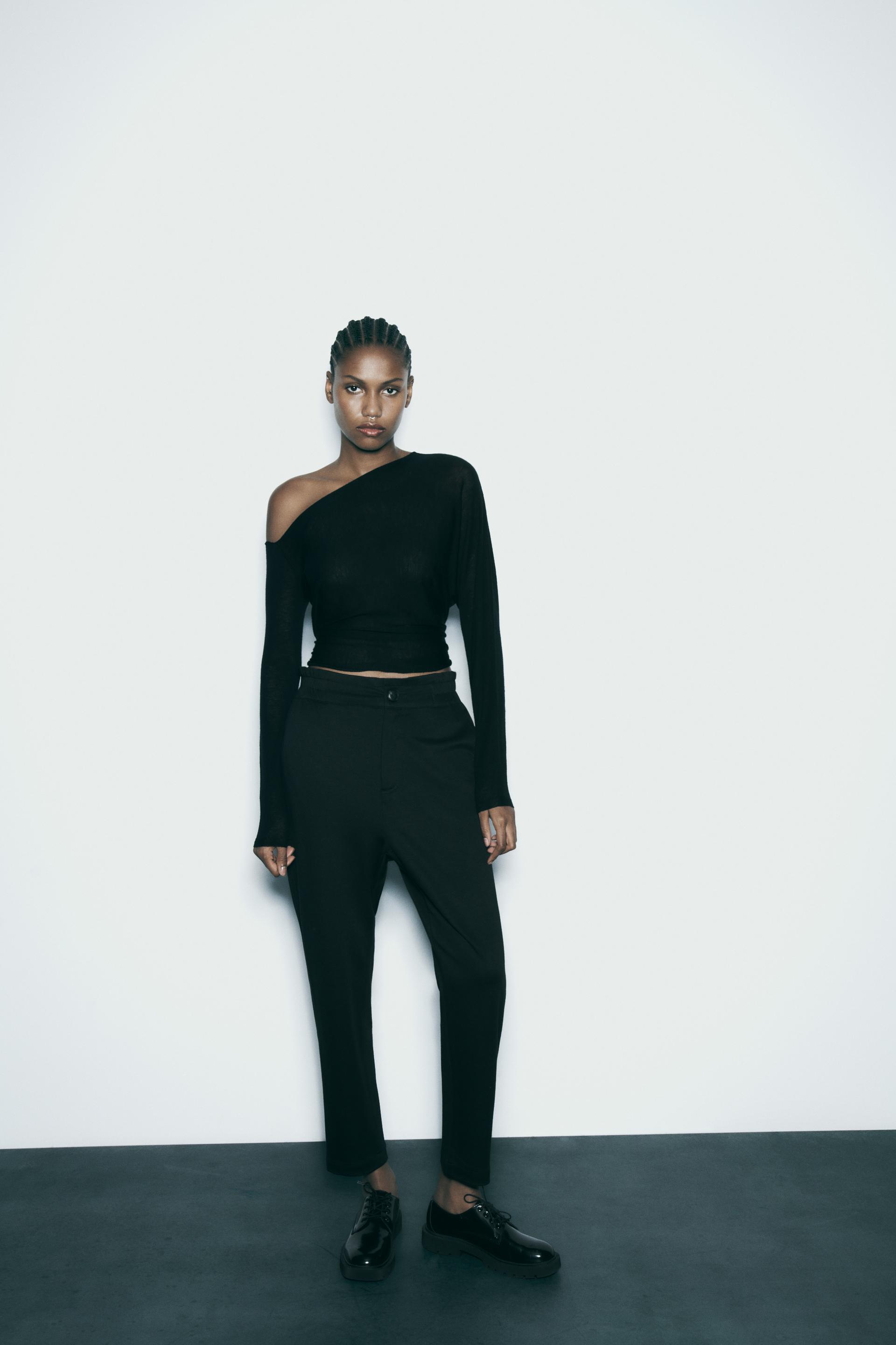 

УКОРОЧЕННЫЕ БРЮКИ PAPERBAG