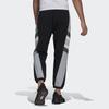Adidas Snap-Button Colorblock Track Pants Men Bottoms Black GU1742