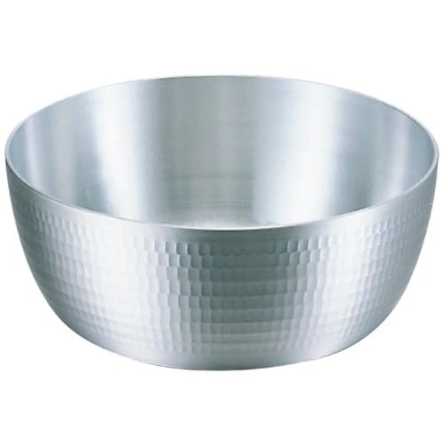 Aluminum Hammered Yattoko Pot (with scale) 30cm