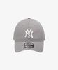 NEW ERA Mlb New York Yankees Basic Unstructured Ball Cap Grey 15131669