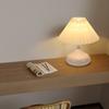 Bedroom Bedside Table Lamp High Sense Internet Celebrity Girl Warm Romantic Pleated Creative Decorative Table Lamp