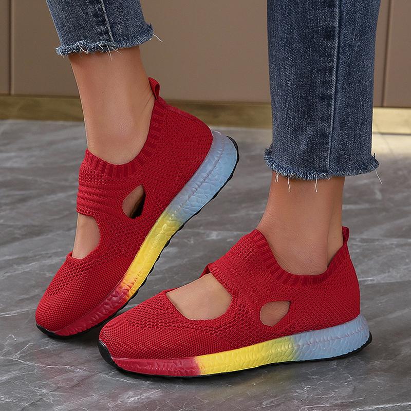 2022 Sandalias de verano Zapatillas de plataforma de moda Al aire libre  Chanclas casuales Zapatillas de cuña Zapatillas de malla Zapatos de malla  para mujeres comprar a buen precio — entrega gratuita,