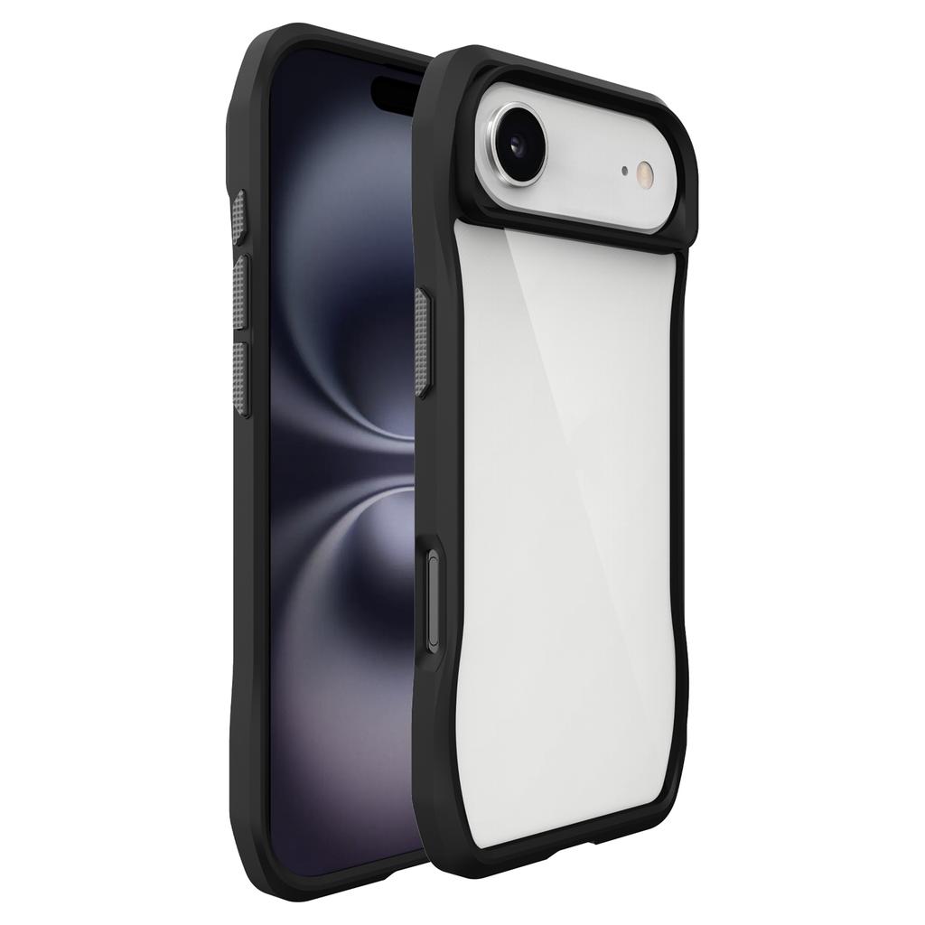 For iPhone 17 Air Case Anti-Scratch TPU+PC Hybrid Phone Cover