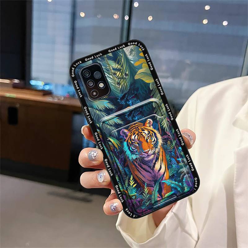 Full Wrap Fashion Design Phone Case For UMIDIGI Bison GT2/GT2 Pro Waterproof Protective Soft Case Card Slot TPU Cartoon