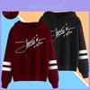 Boys Bangtan Bts Sweatshirt Jungkook Signature Printed Hoodie Unisex Sweater