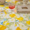 American Country Floral Tablecloth Cotton Linen Rectangular Dining Table Cover Tea Tablecloth