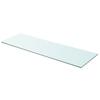 Day and Night - Day and Night Clear Glass Shelf Panel 90x30 Cm