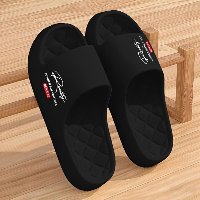 EVA Comfortable And Lightweight Slippers, Home And Outdoor Slippers, Men'S And Women'S Couple Two-Color, Easy Bathroom Slippers