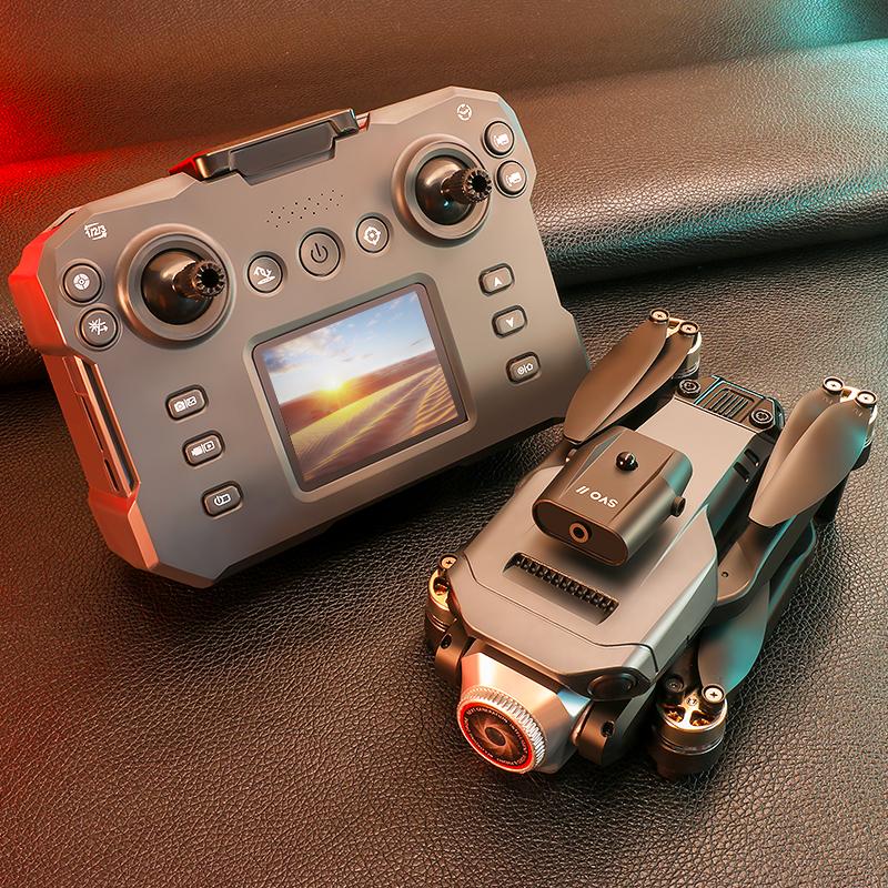 New K6 Max LCDScreen Controlled Version 4K HD Camera Brushless Drone Motor Obstacle Avoidance Foldable Quadcopter Dron RC Toy