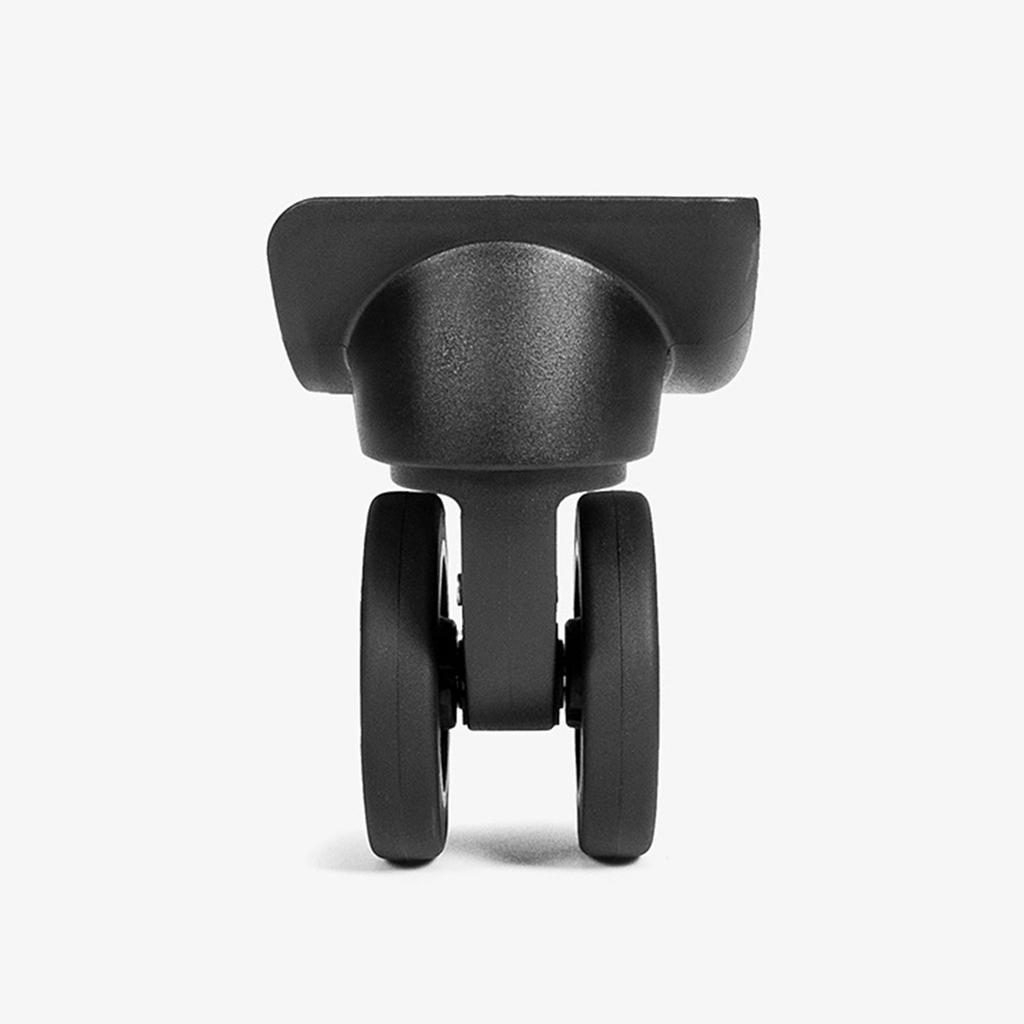 4 Pieces Practical Suitcase Wheels Replacement Parts for Effortless 360 Degree Rotation and Quiet Operation