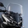 Universele Motorfiets Windscherm, Verstelbare Winddeflector, Clip-stijl Windscherm voor Honda / voor Suzuki / voor Yamaha en Andere Modellen