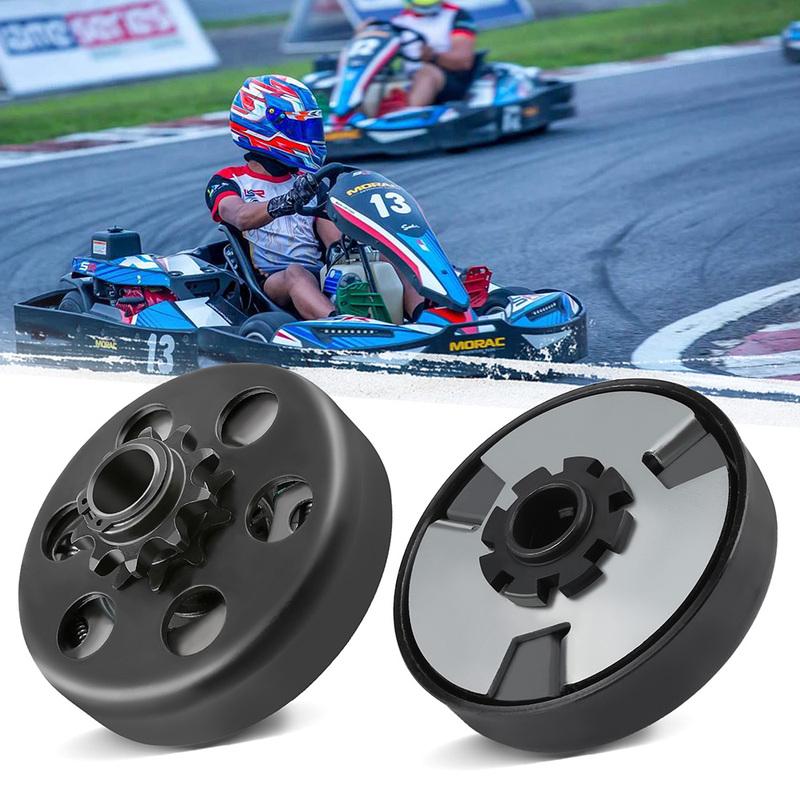 Go Kart Clutch 3/4 Bore 10T for #40 41 420 Chain, Predator 212 Centrifugal Clutch, Up to 6.5 HP, Fit for Go Kart Minibike Baja