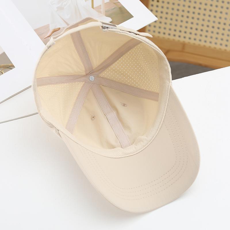 Summer New Mesh Light and Breathable Sunscreen Hat Outdoor Sports Running Soft Top Quick Drying Cap Baseball Cap