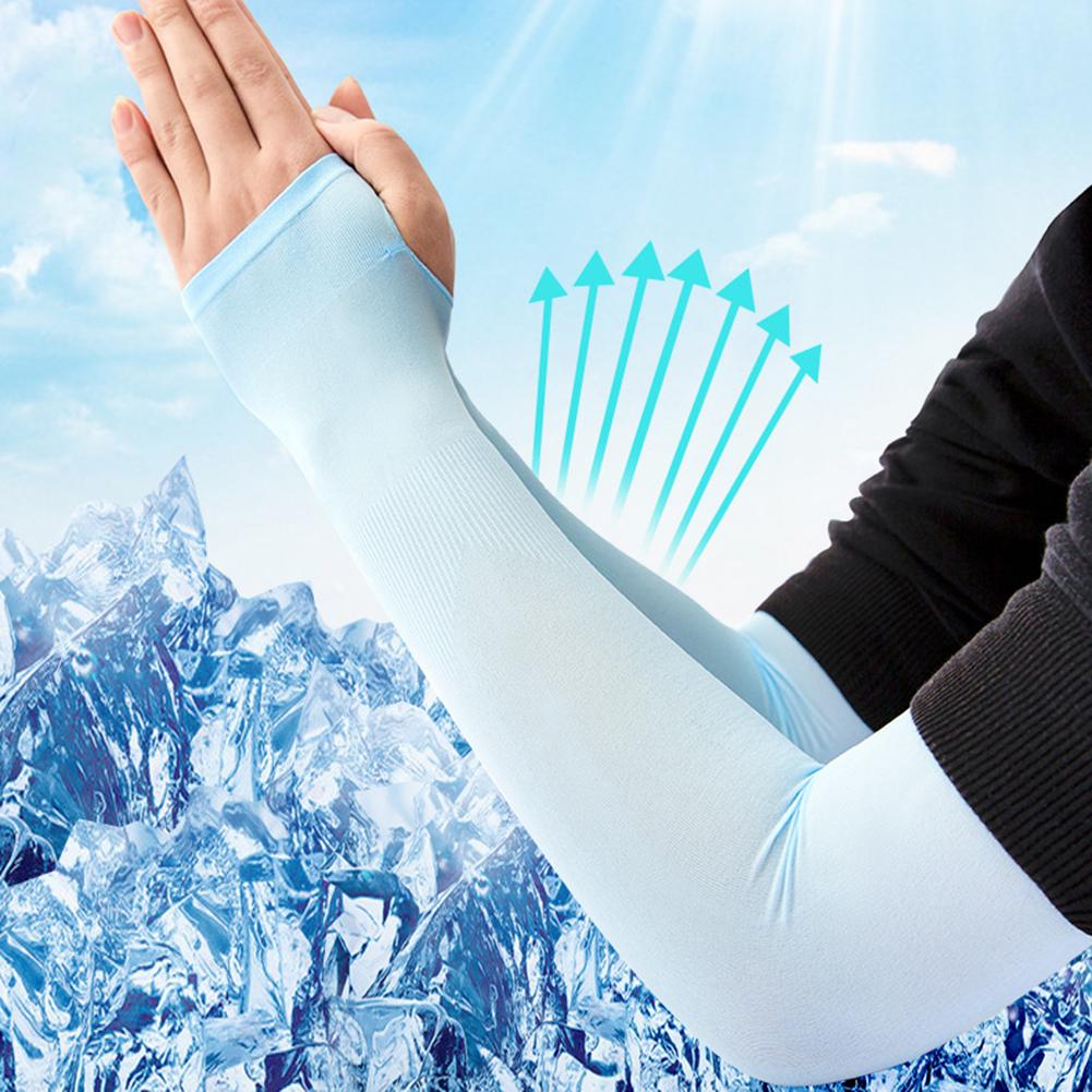 Arm Sleeves 50g For Cycling Highly Elastic Ice Sleeve