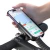 Bicycle Phone Mount Stand Aluminum Alloy Motorcycle Mobile Phone Mount Bicycle Navigation Phone Bracket for 4.2-7.5 Inch Phone