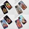 Cover for Samsung Galaxy S25 S24 S23 Fe Ultra Plus S7 Edge A05 A06 A16 A15 A35 Protective Phone Case Virgen de Guadalupe