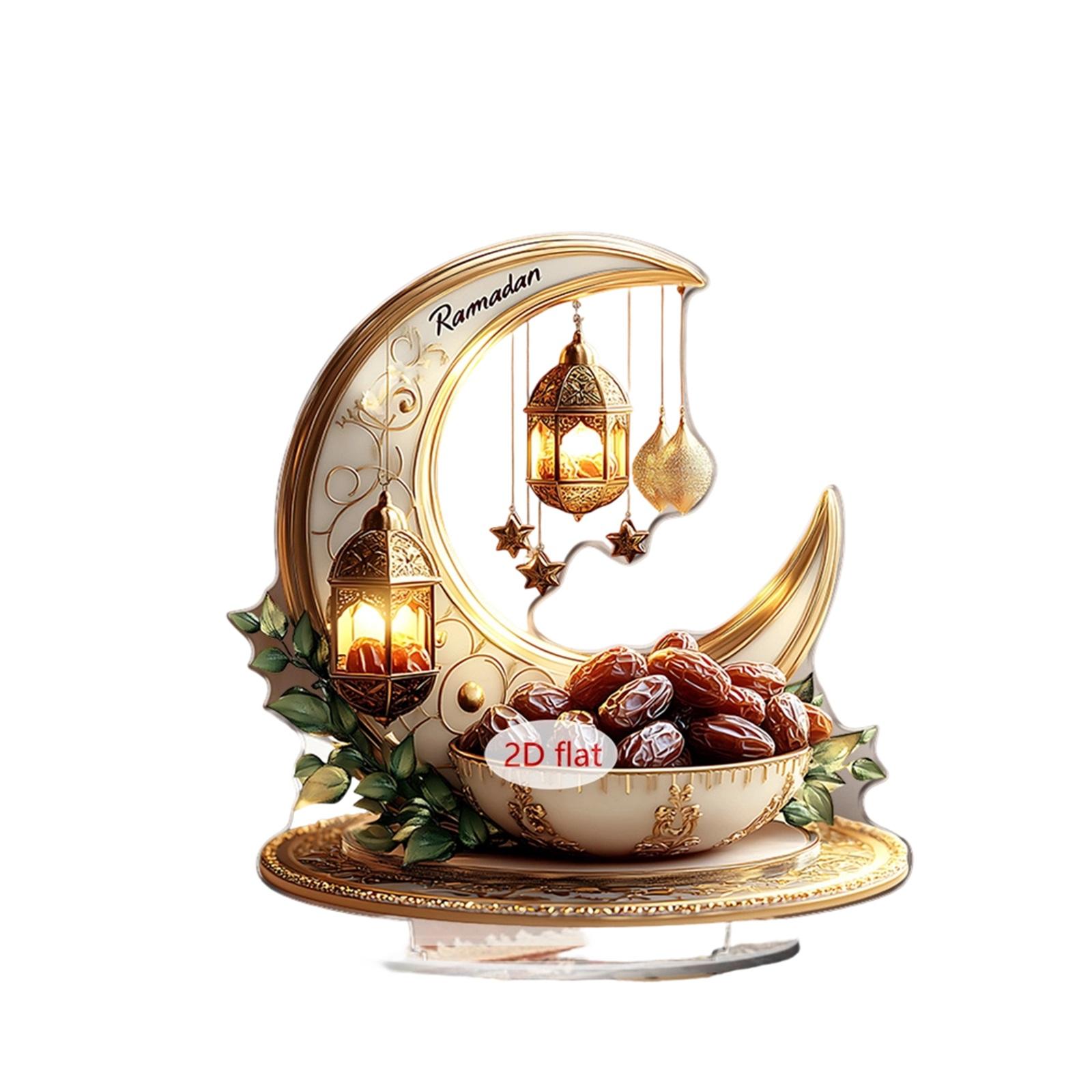 2D Acrylic Home Living Room Desktop Holiday Ornaments One Size