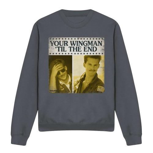 Top Gun Unisex Adult Til The End Sweatshirt
