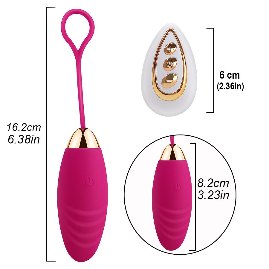 Vibrator Egg Vagina Massager Clitoris Stimulator Wireless Control G Spot Vibration Adult Sex Toy For Women Masturbation