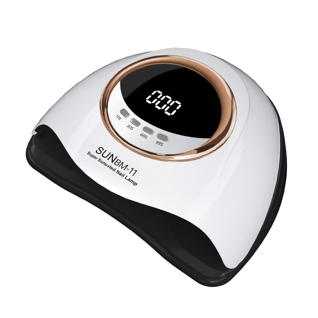 High-Power Quick-Drying 66 LED Nail Gel Curing Lamp with Red Light