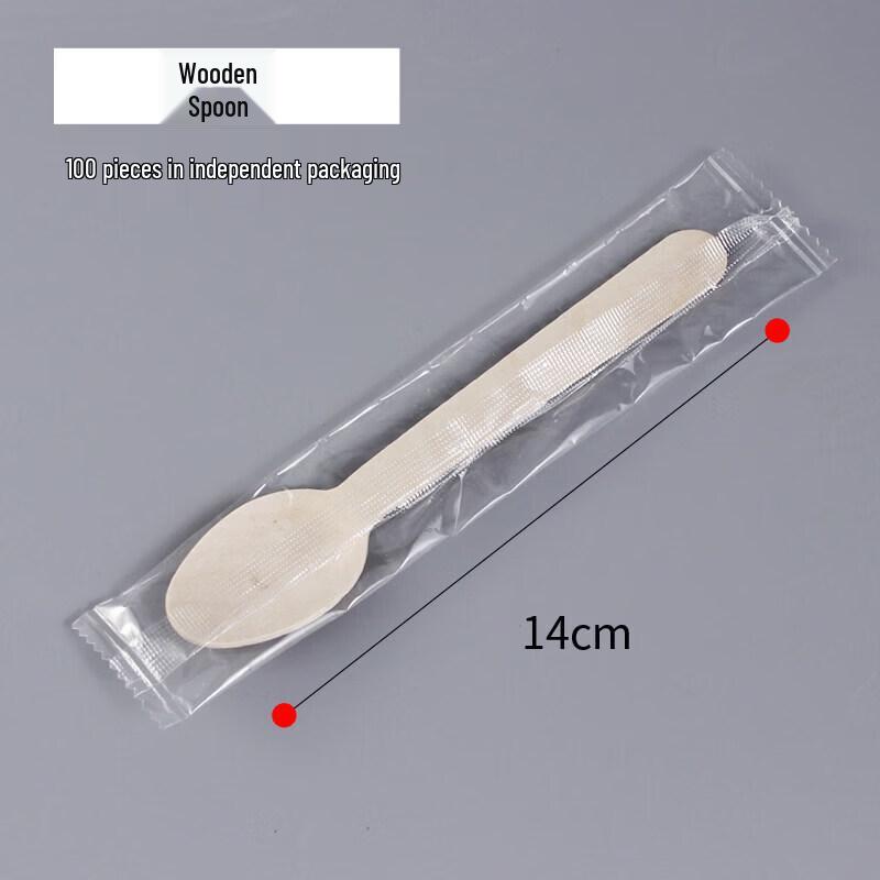 Eco-Friendly Disposable Wooden Cutlery