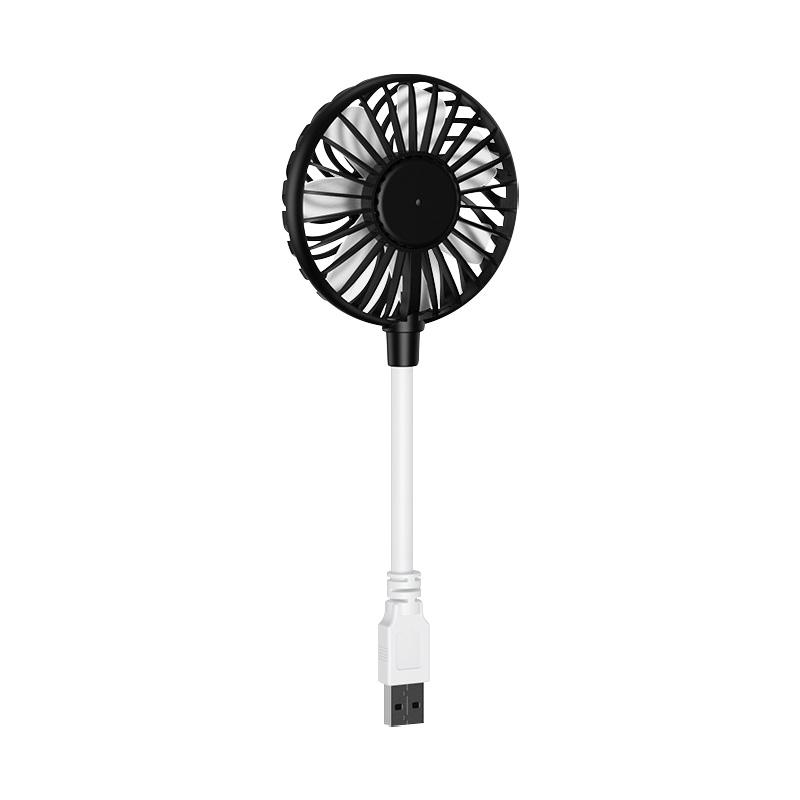 Portable USB Small Fan Creative Office Summer Cooling Fan  Adjustable Mini Fan Brushless Mute Fan Laptop for Home Dorm Outdoor Notebook Computer