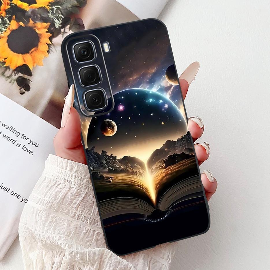 Hülle für Infinix Hot 50 Pro Plus X6880, niedliches Koi-Motiv, weiche TPU-Handyhülle für Infinix Hot 50, Hot50 Pro 4G X6881 und X6882