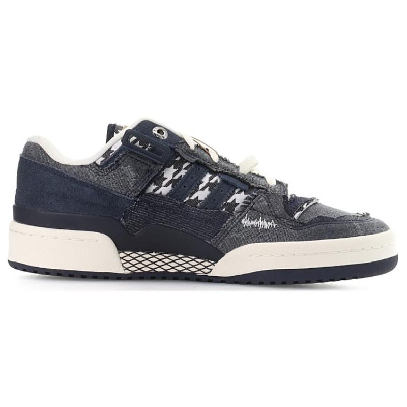 Adidas Originals Forum Exhibit Low 'Black Gray' Sneakers HQ8418