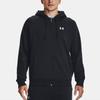 Under Armour Rival Fleece Full-Zip Solid Color Hoodie Men Sweatshirt Black 1379863-001