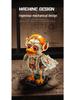 LEGO-Compatible Mechanical Duck Cartoon Model - Children's Assembly Toy Gift