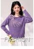 Autumn Women's Soft 3D Floral Sweater, Korean Gentle & Lazy Style