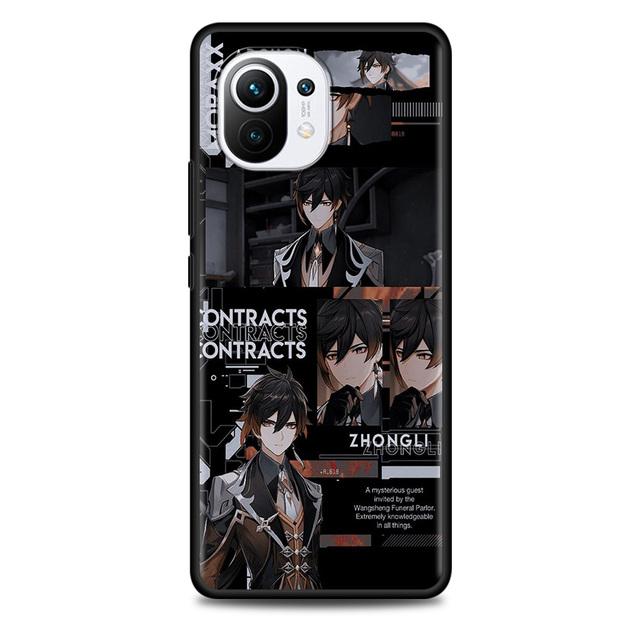 

Игровой чехол Genshin Impact для Poco X3 M3 Pro Nfc F1, чехол для Mi Note 10 Lite Para для Mi Cc9 Pro Cc9e A3 A2, чехол For Mi Poco M3 Pro