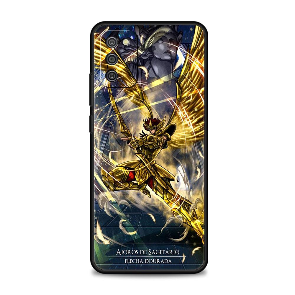 Phone Case For Samsung Galaxy A12 A52 A51 A13 A32 A21s A71 A31 A02s A30s A53 A72 A11 A73 Celular Funda Saint Seiya Anime