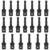 10/20Pcs 1/2 Inch Impact Socket Adapter Nut Driver Drill Bits Hex Shank Extension Rod for Impact Driver Screwdriver Handle Tool