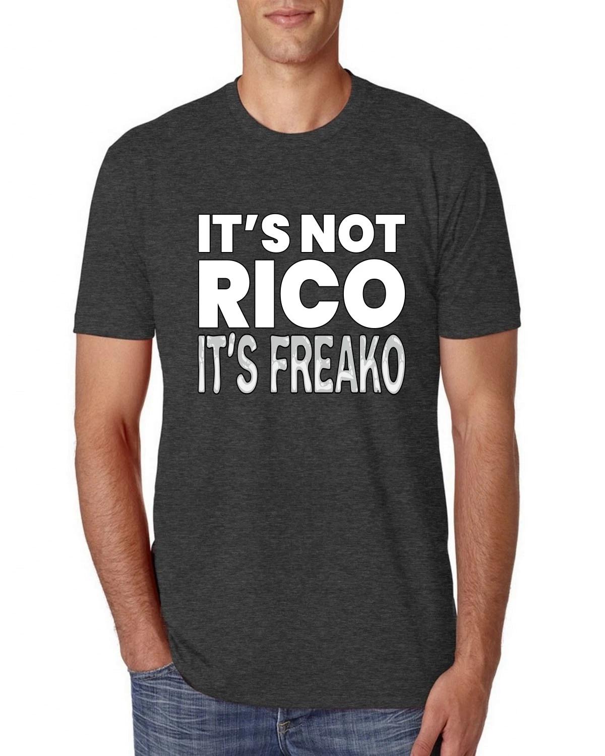 It’s Not Rico It’s Freako Drip Style Meme Design Mens Premium T- Shirt M