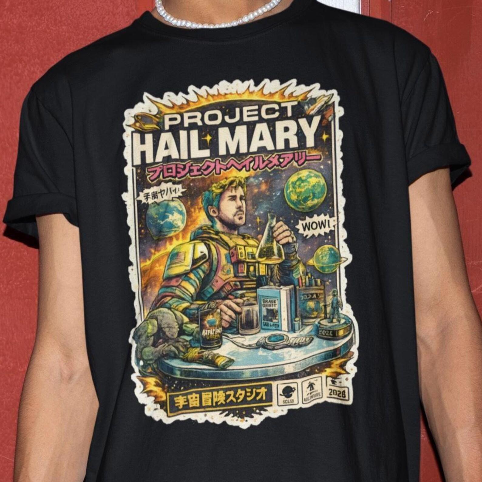 Retro Project Hail Mary Grace Shirt - Rocky Amaze Tee,Ryland Grace Tshirt 2XL
