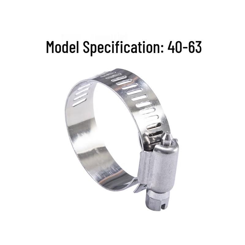DIAIEN 304 Stainless Steel Hose Clamp 40-63mm