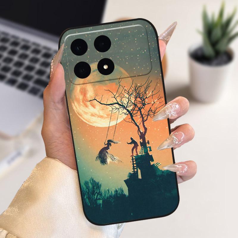 For POCO F8 Pro Case 2510DPC44G Stylish Silicone Soft TPU Phone Cover For Xiaomi POCO F8Pro 5G Shockproof Funda Protective Shell