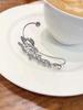 Elegant Butterfly Design Ear Cuff With Crystal Accents Lightweight Vintage Style Ear Jewelry For Women And Girls Suitable For Various Occasions