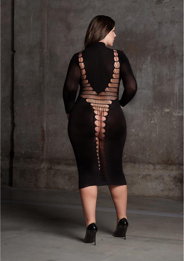 Le Desir - Carme Plus Size Long Fitted Dress
