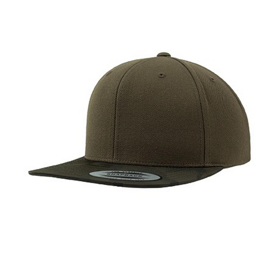 Flexfit Camo Snapback Visor Cap