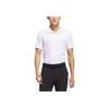 Adidas Core Performance Primegreen Golf Logo Straight Fit Polo Shirt Men Tops White IU4441