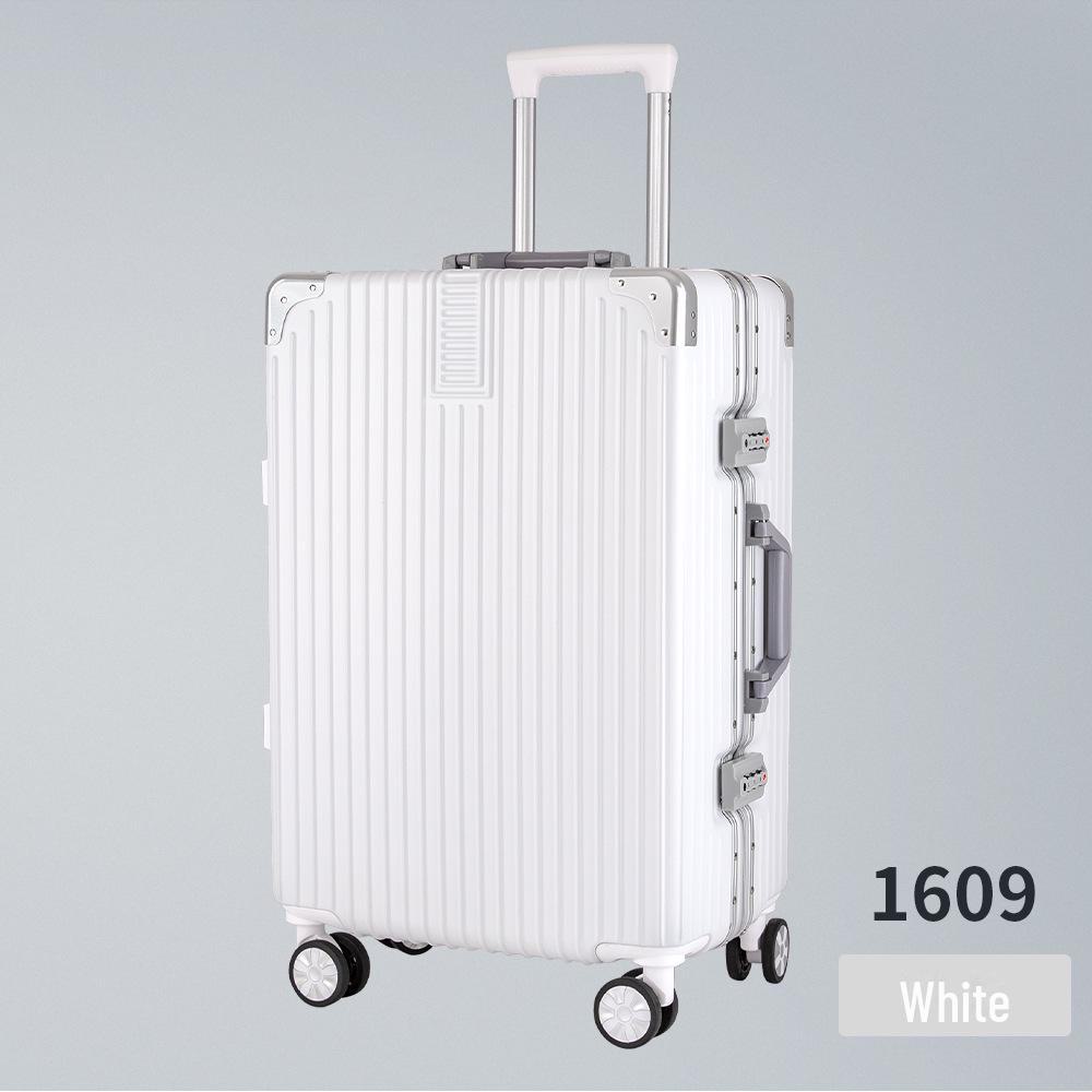 Yongsheng 20" Aluminum Frame Anti-Fall Suitcase with Universal Wheels - Stylish and Durable for Women and Students