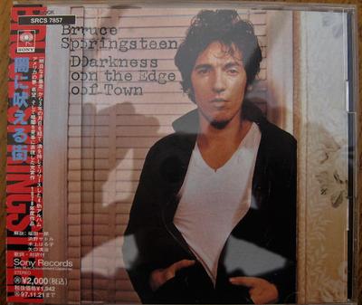 CD BRUCE SPRINGSTEEN  The City That Barks In the Dark SRCS7857 Sony 1995 Japan Rock Used