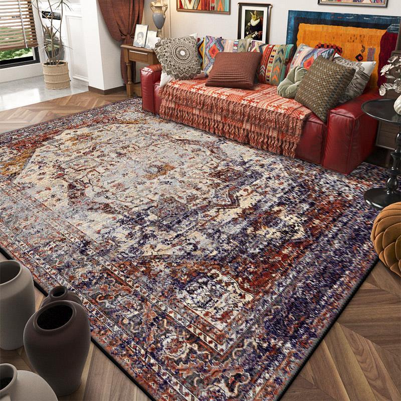 European Luxury Corridor Runner Carpet Bedroom Entry Channel Non-slip Long Rugs Hotel Lobby Decoration Stairway Hallway Soft Mat